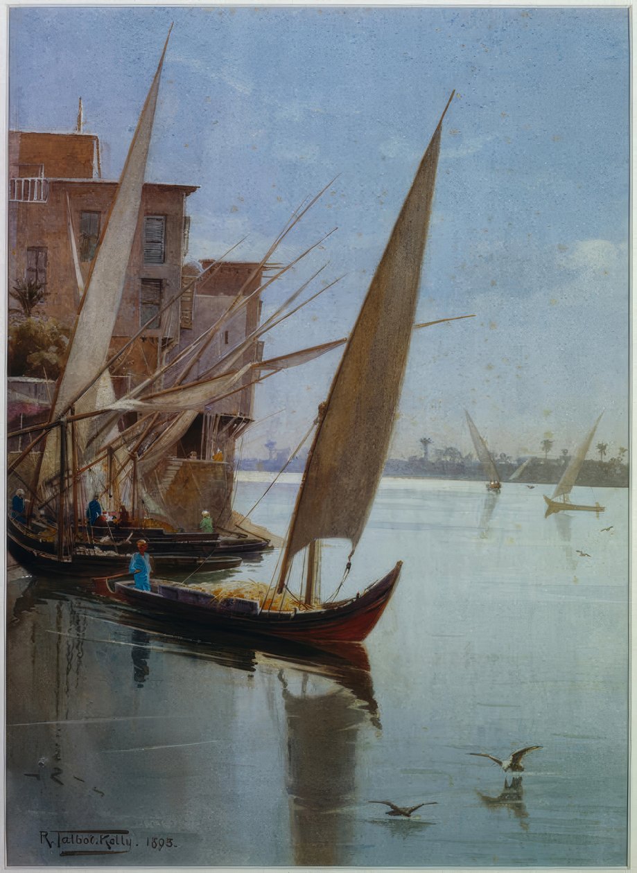 Meer in Noord-Afrika door Robert Talbot Kelly