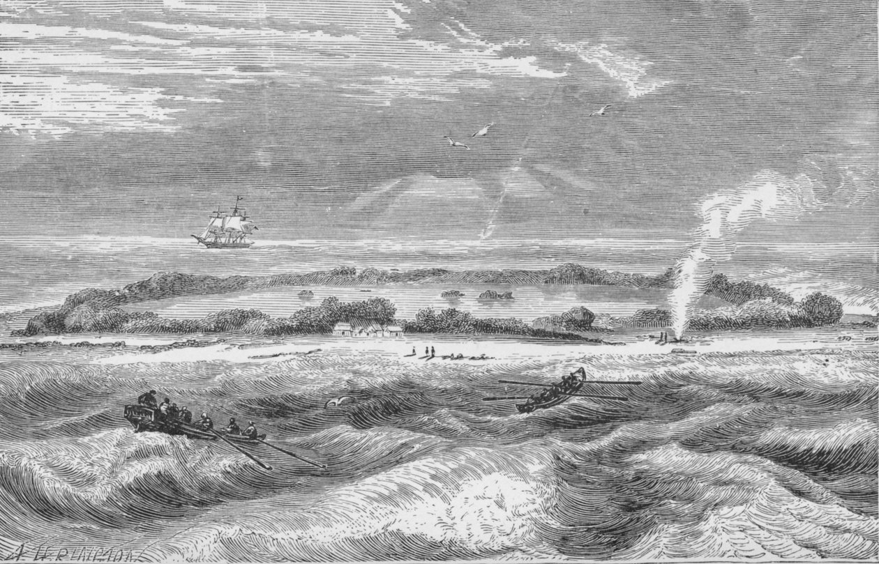 Whitsunday Island, ca. 1885, 1890 door Robert Taylor Pritchett