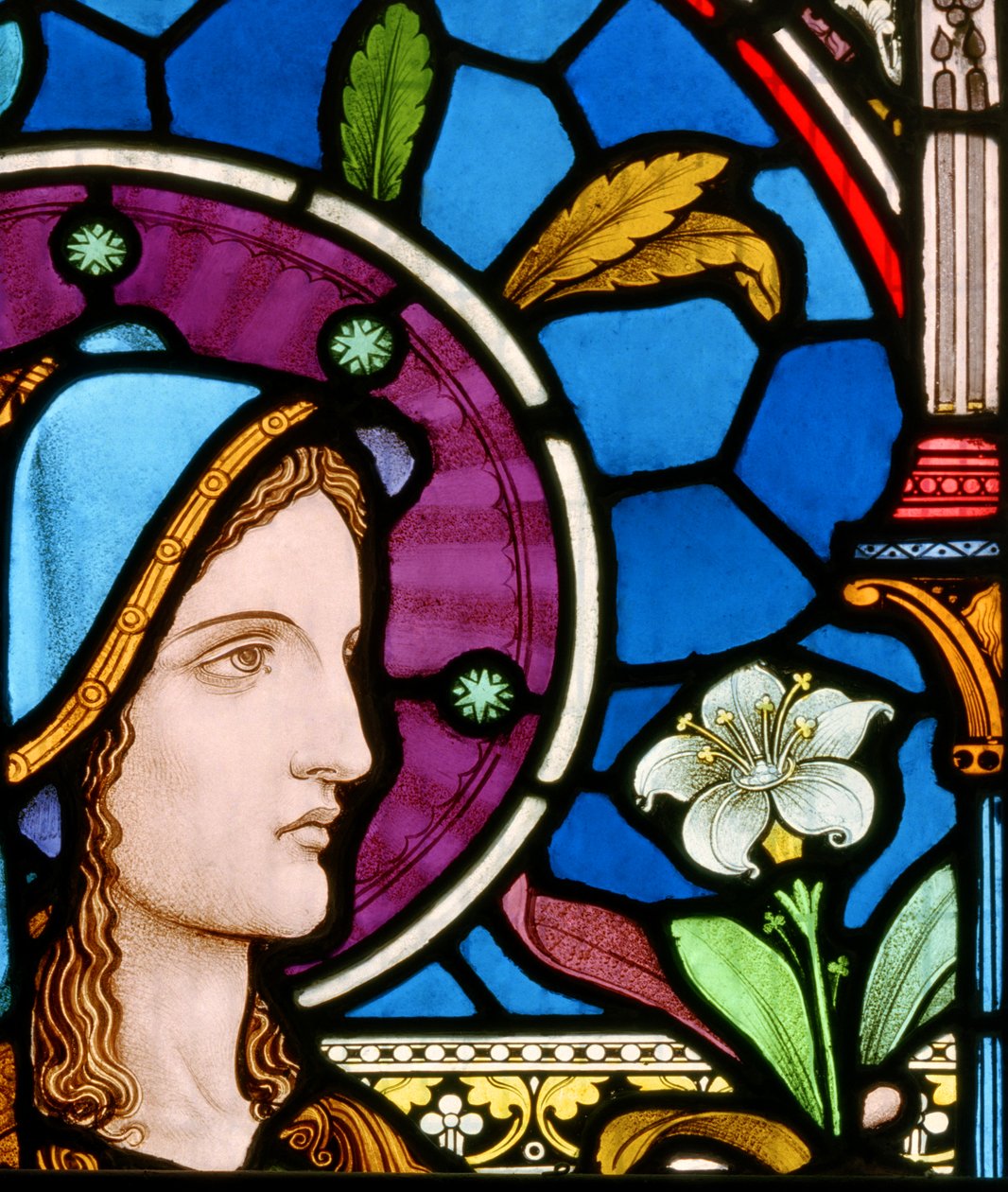 De Maagd Maria door Robert Turnill Bayne