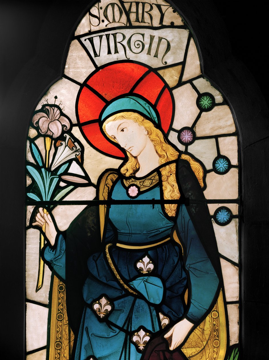 De Maagd Maria door Robert Turnill Bayne