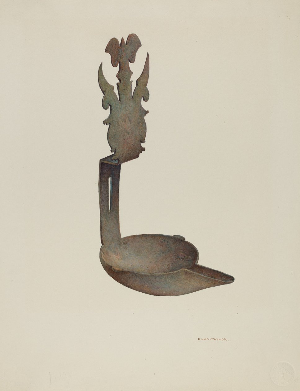 Vetlamp door Robert W.R. Taylor