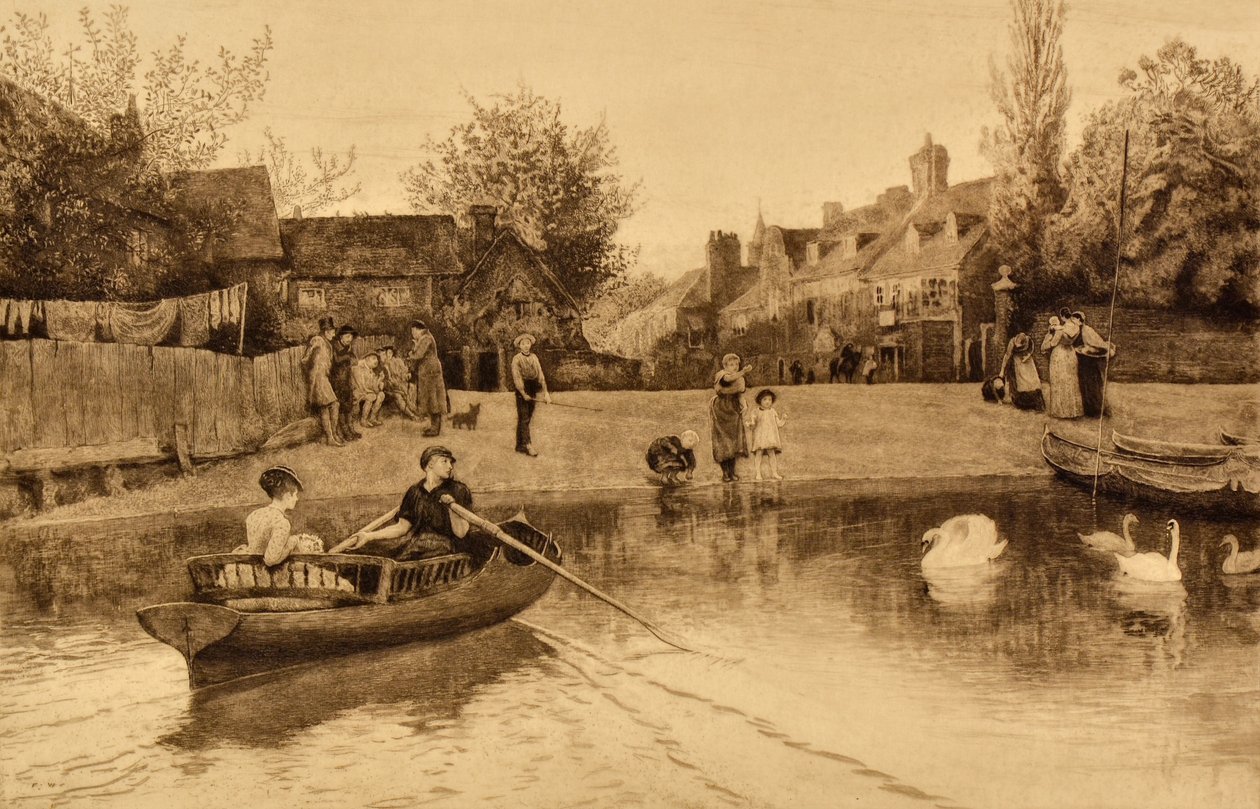 Marlow Veerboot door Robert Walker Macbeth