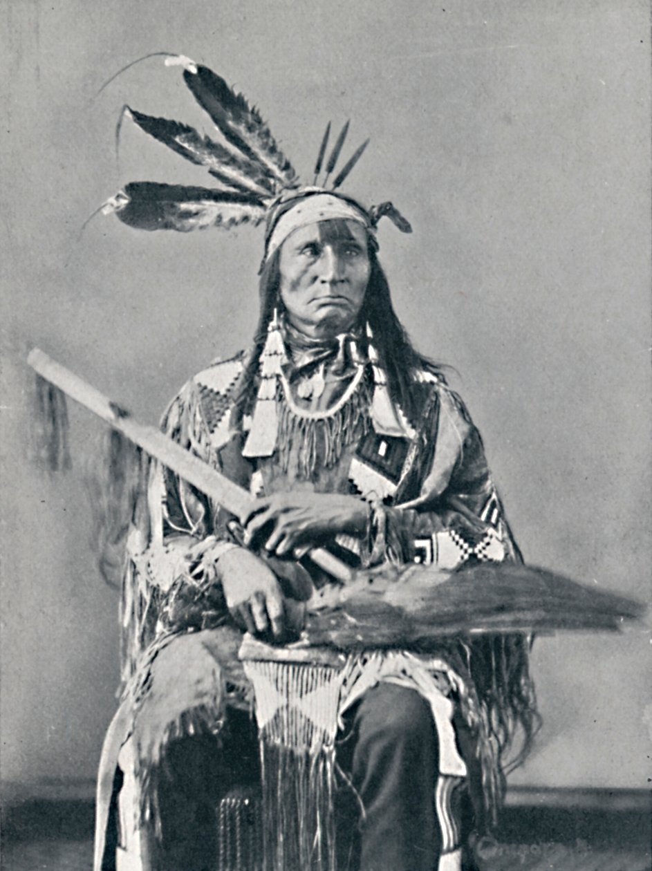 Een Sioux-opperhoofd, 1912 door Robert Wilson Shufeldt