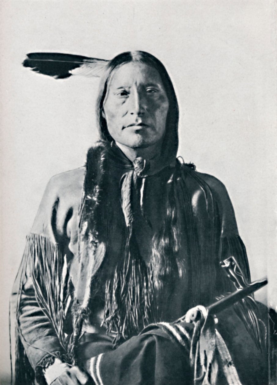 Een Algonquin Indiaan, 1912 door Robert Wilson Shufeldt