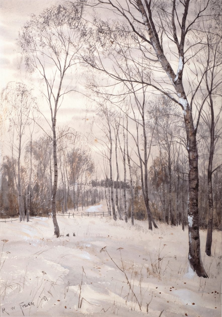 Het Winterbos door Robert Winchester Fraser