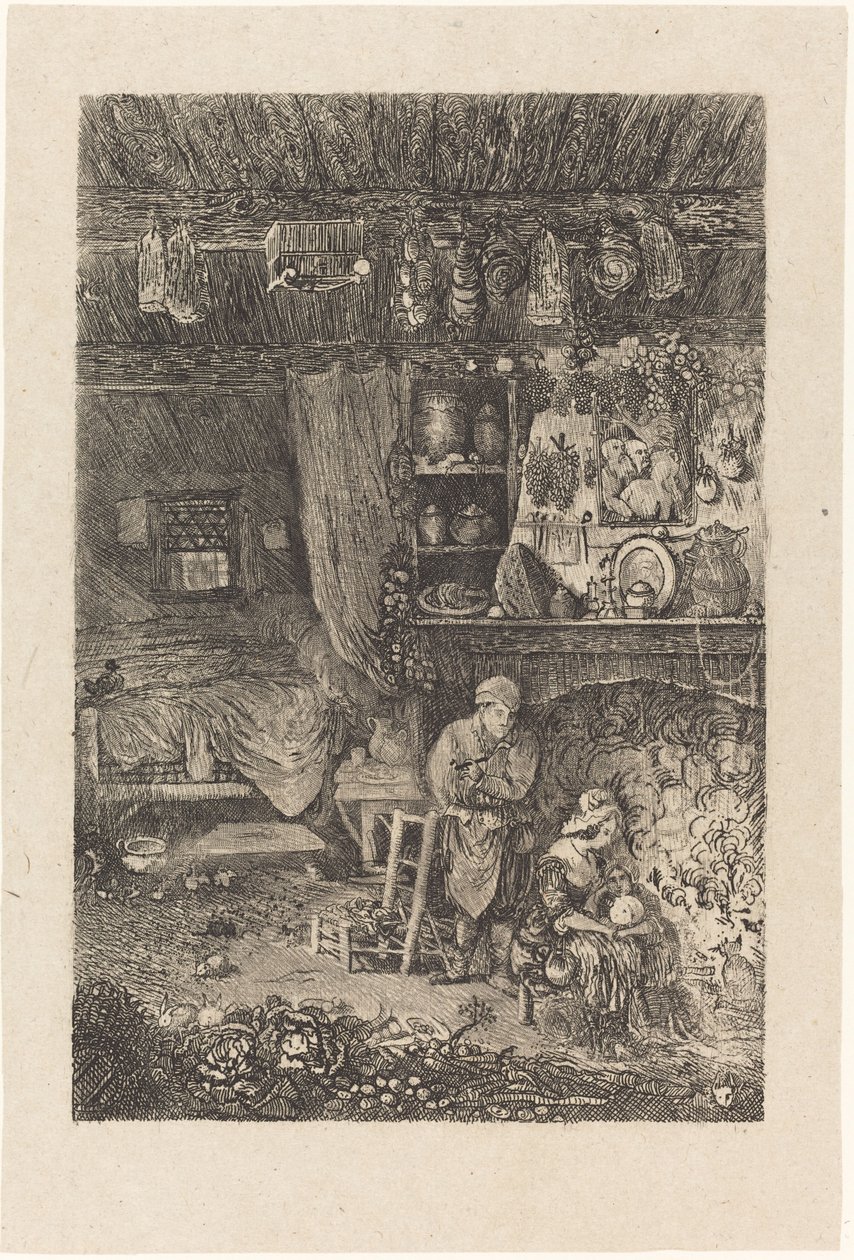 Vlaams Interieur door Rodolphe Bresdin