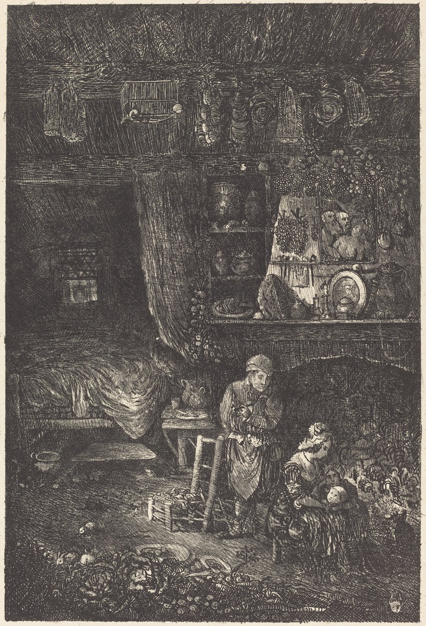 Vlaams Interieur door Rodolphe Bresdin