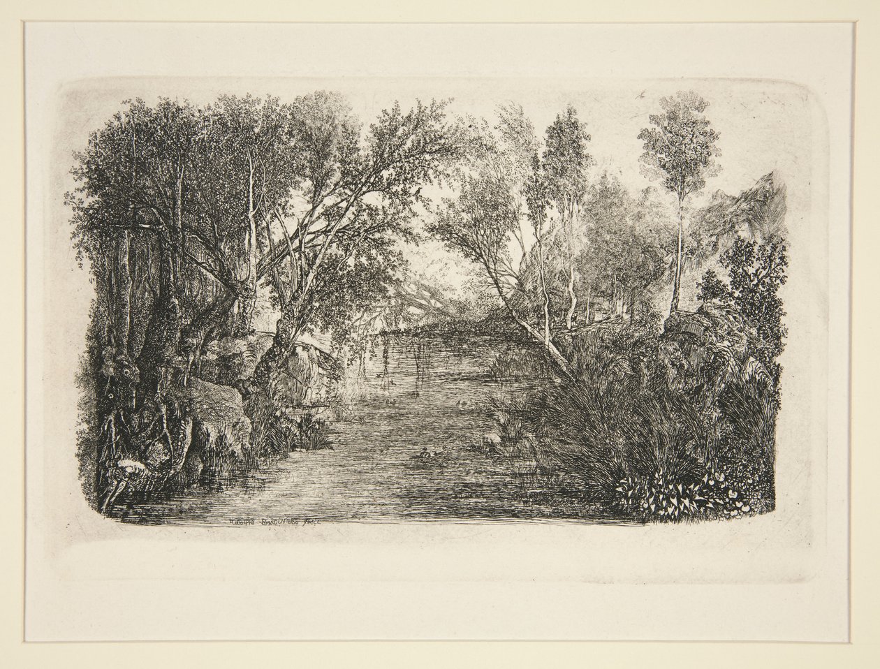 De Stroom door Rodolphe Bresdin