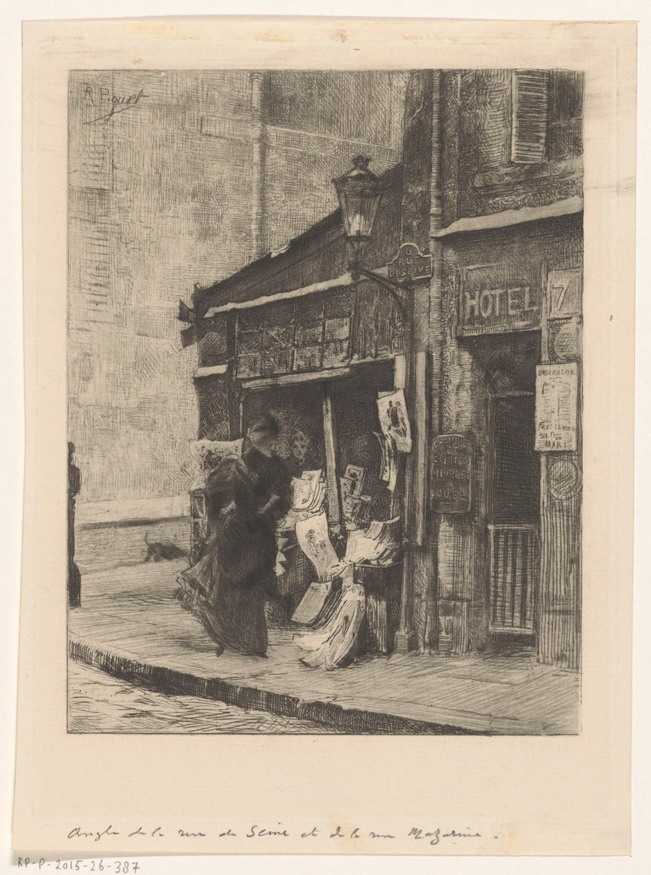 Prentwinkel door Rodolphe Piguet