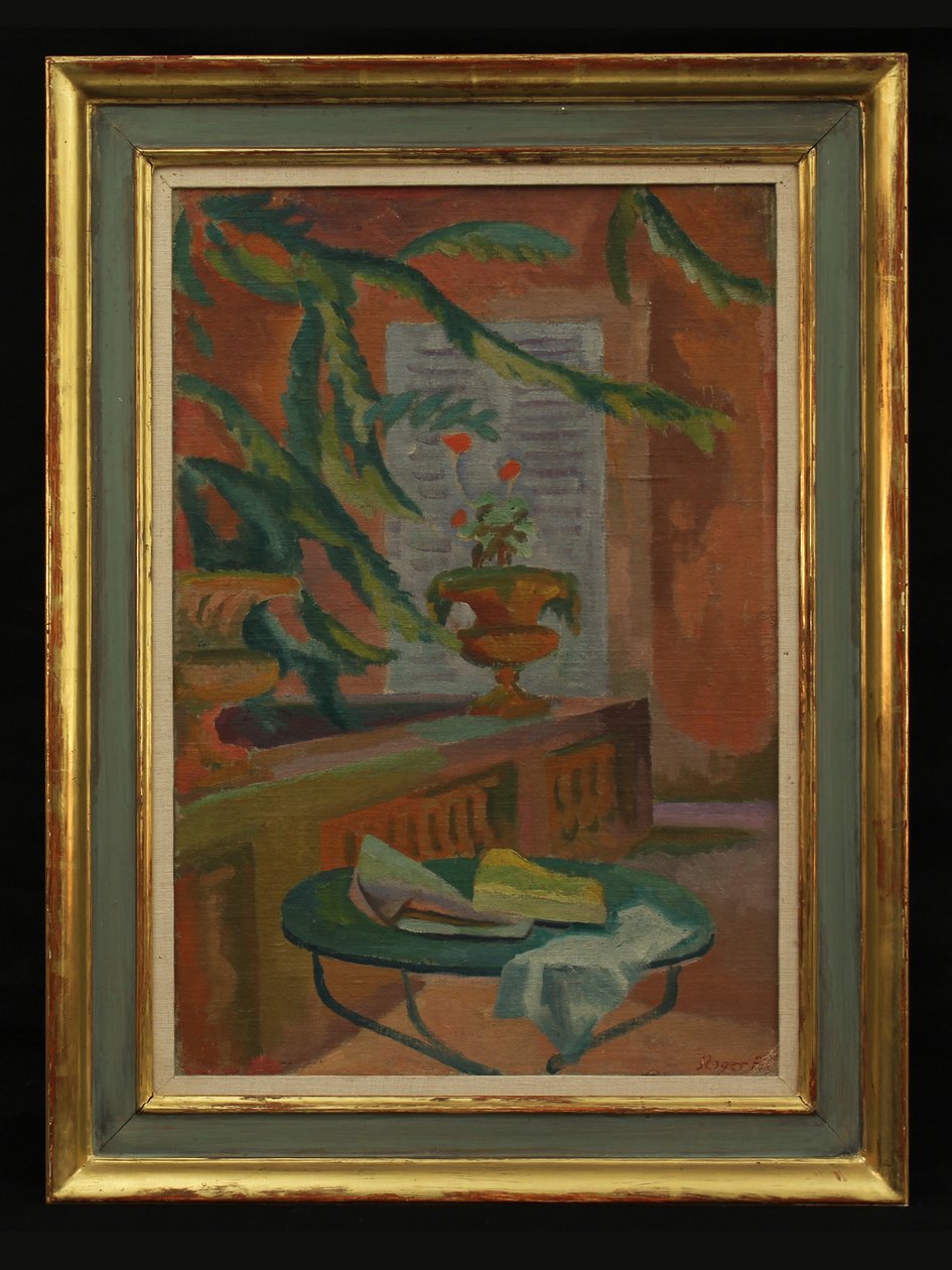 Op het terras, ca. 1920s door Roger Eliot Fry