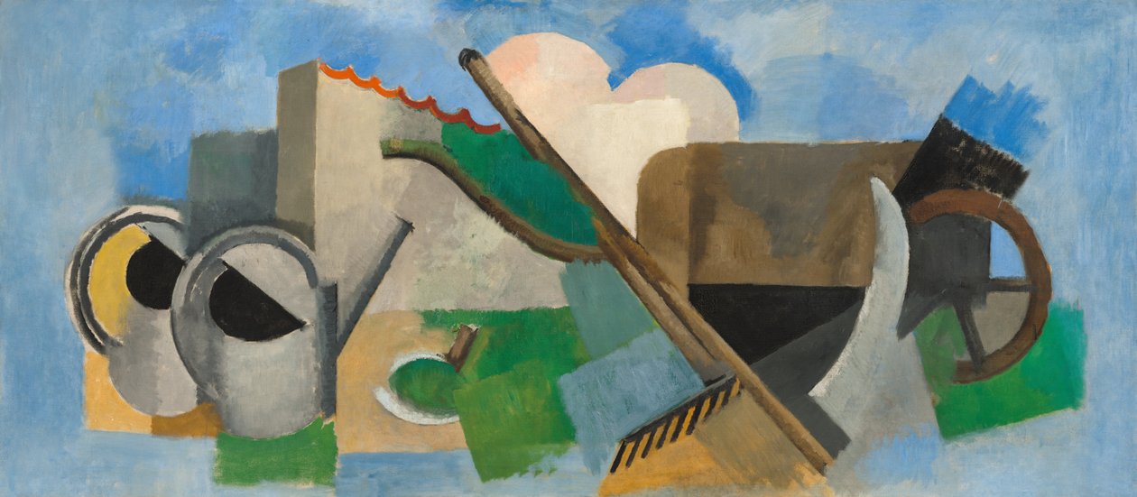De gieter (Emblemen: De tuin) door Roger de La Fresnaye