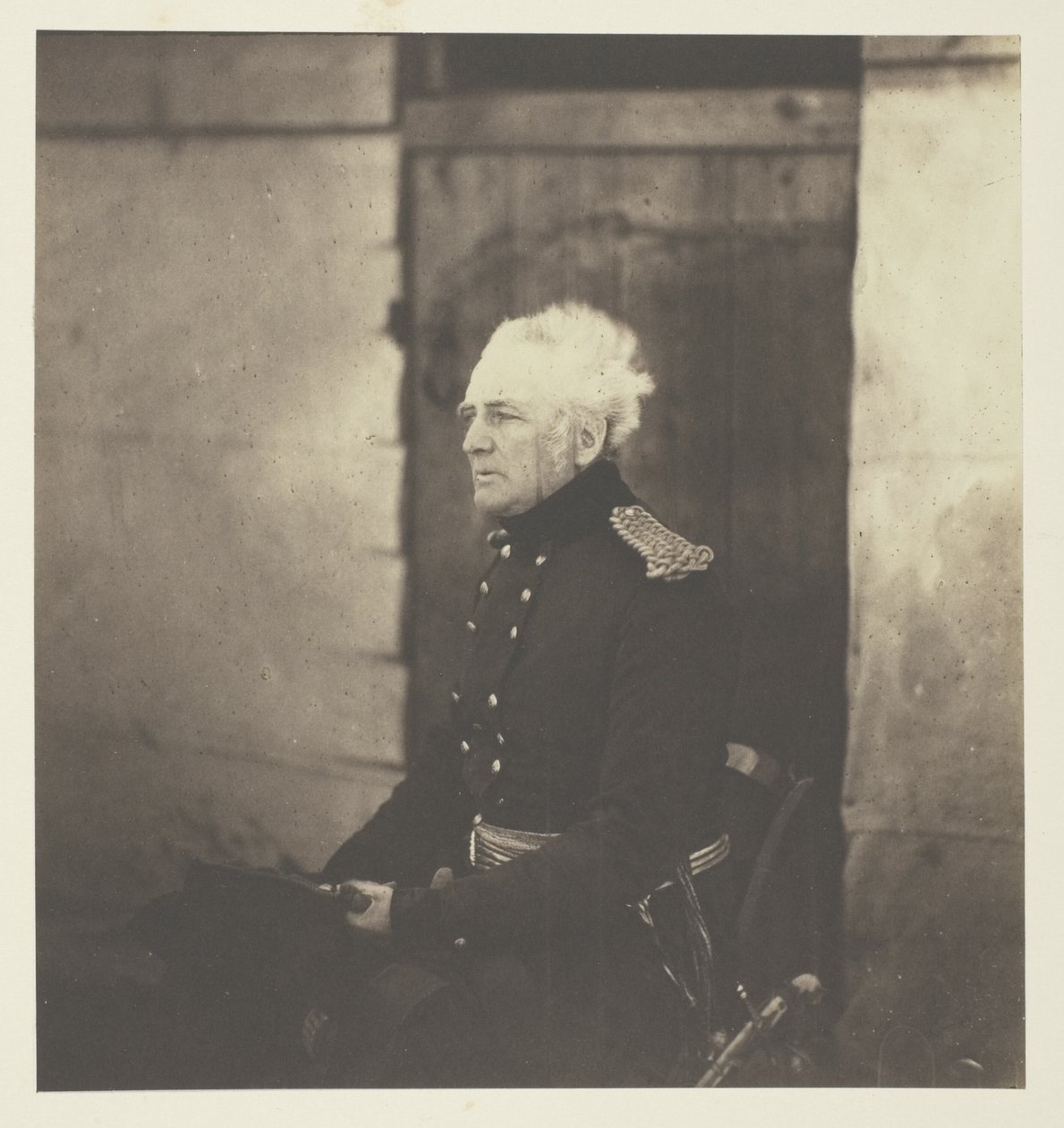 Luitenant-generaal Sir George Brown, G.C.B. door Roger Fenton
