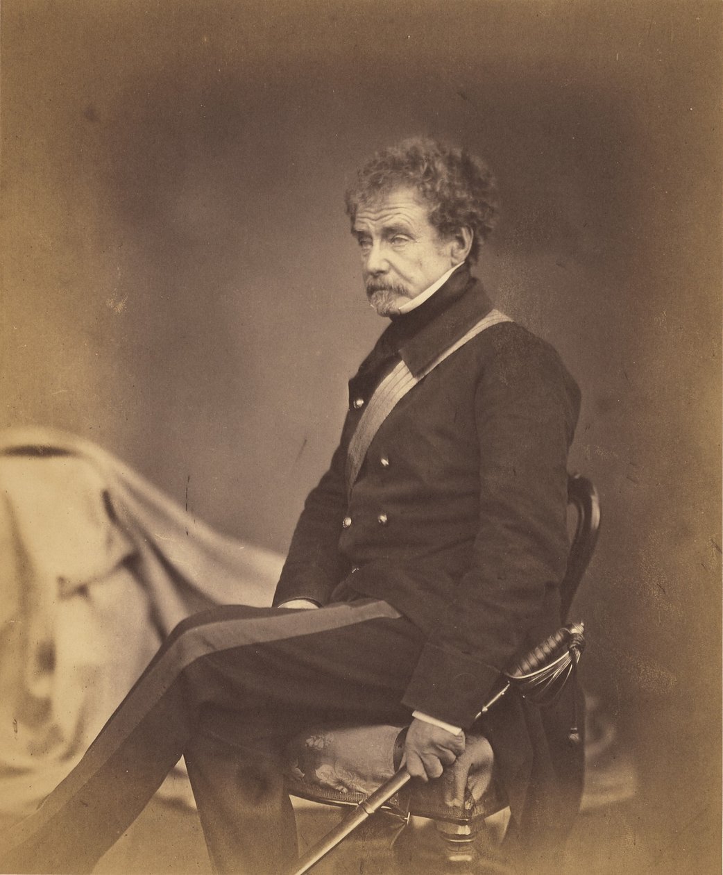 Luitenant-generaal Sir Colin Campbell, G.C.B. door Roger Fenton