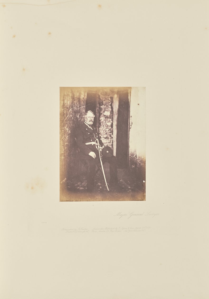 Generaal-majoor Lockyer door Roger Fenton