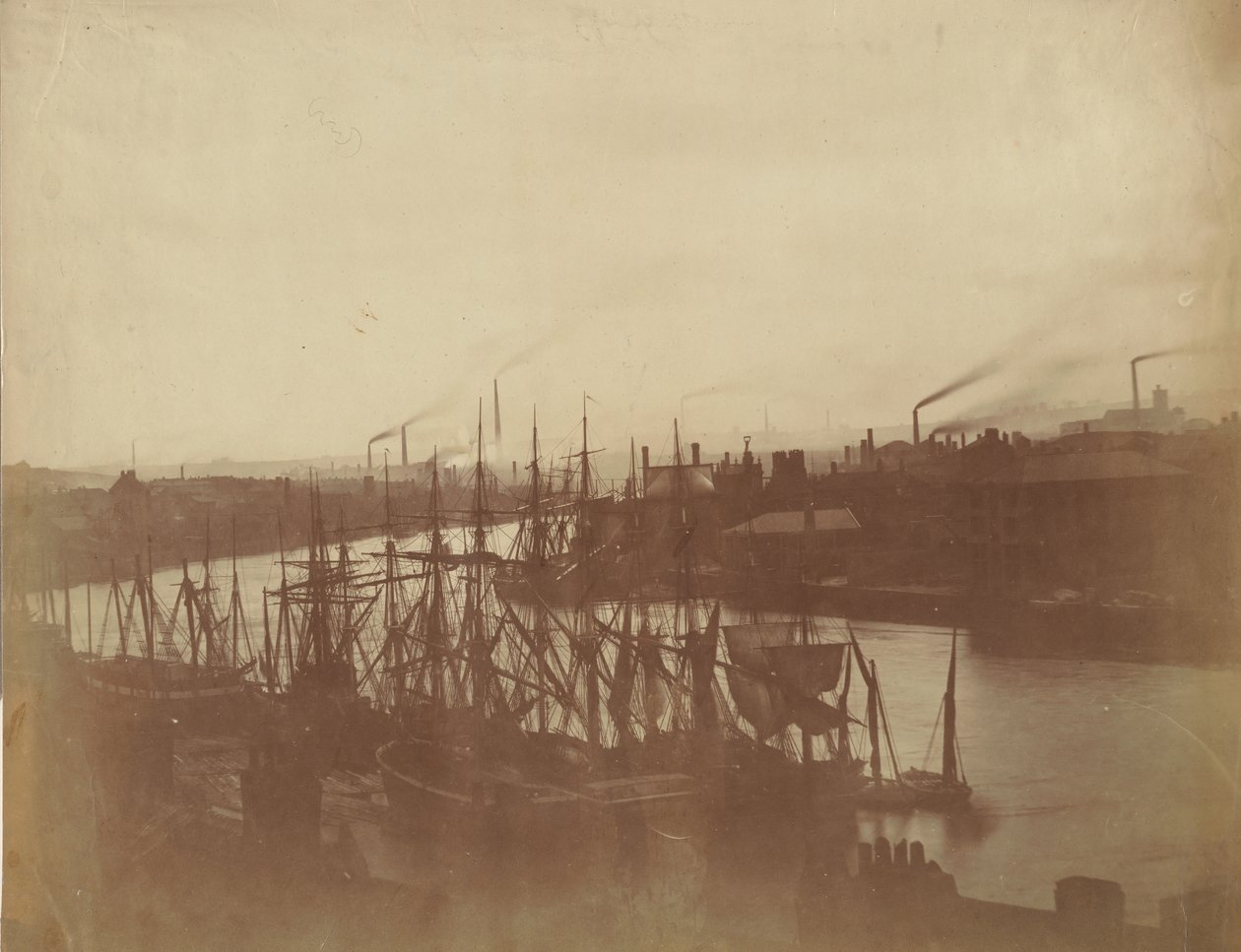 Newcastle upon Tyne, 1850s door Roger Fenton