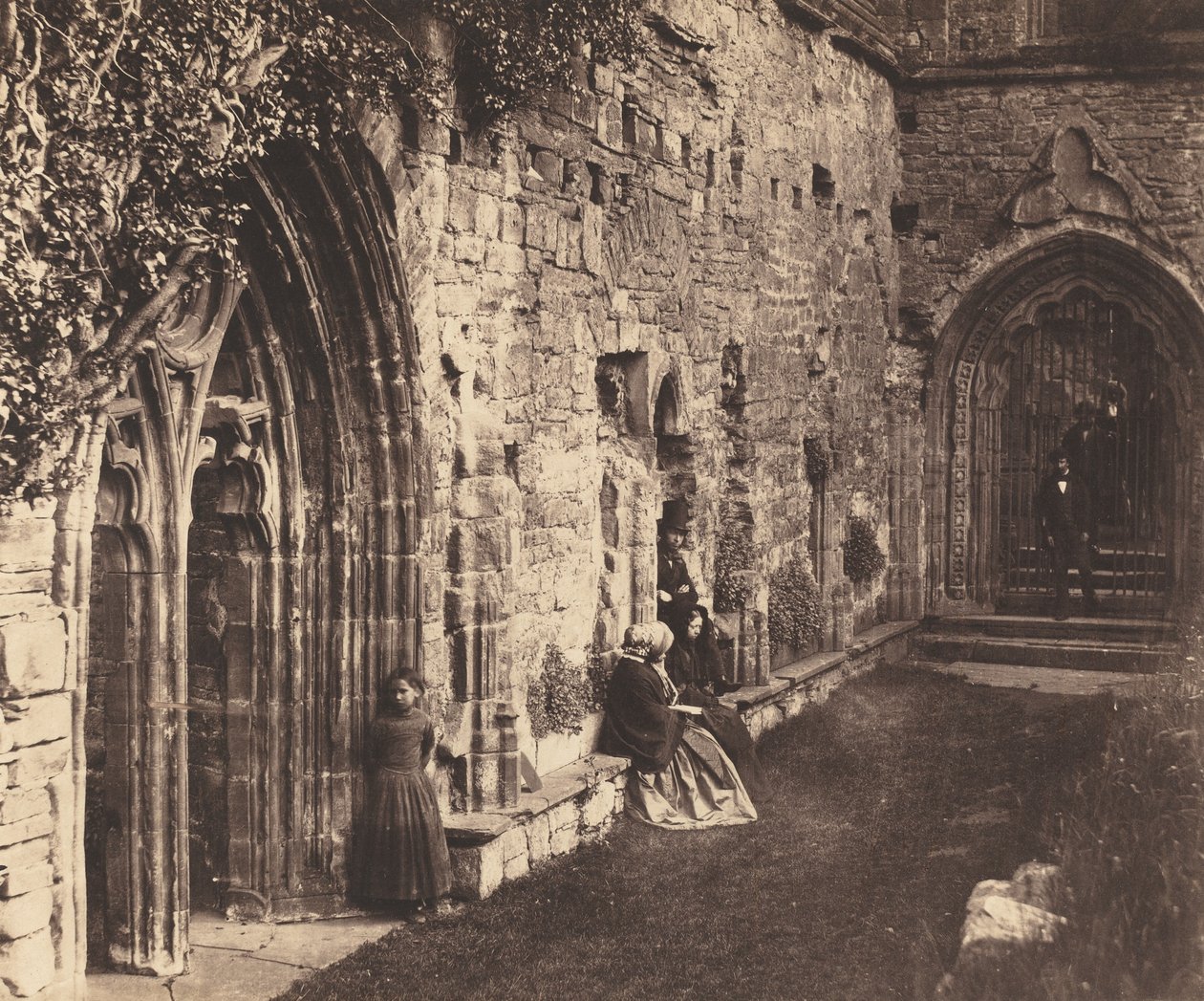 De kloosters, Tintern Abbey door Roger Fenton