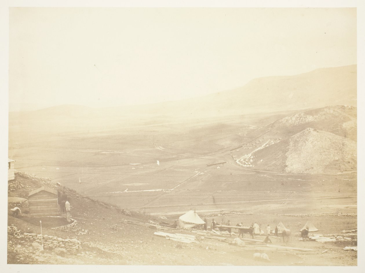 De Linies van Balaklava door Roger Fenton