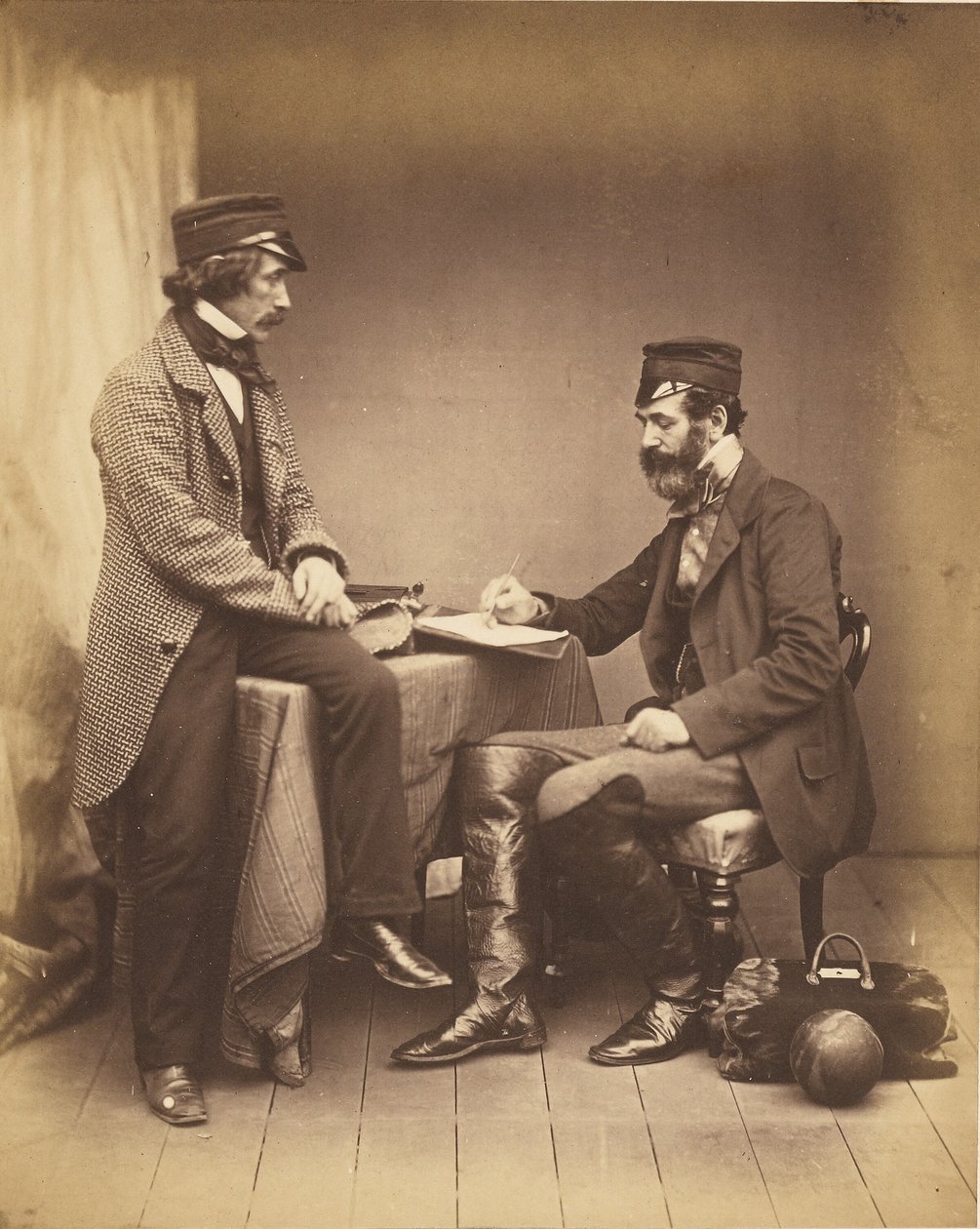 De sanitaire commissie door Roger Fenton