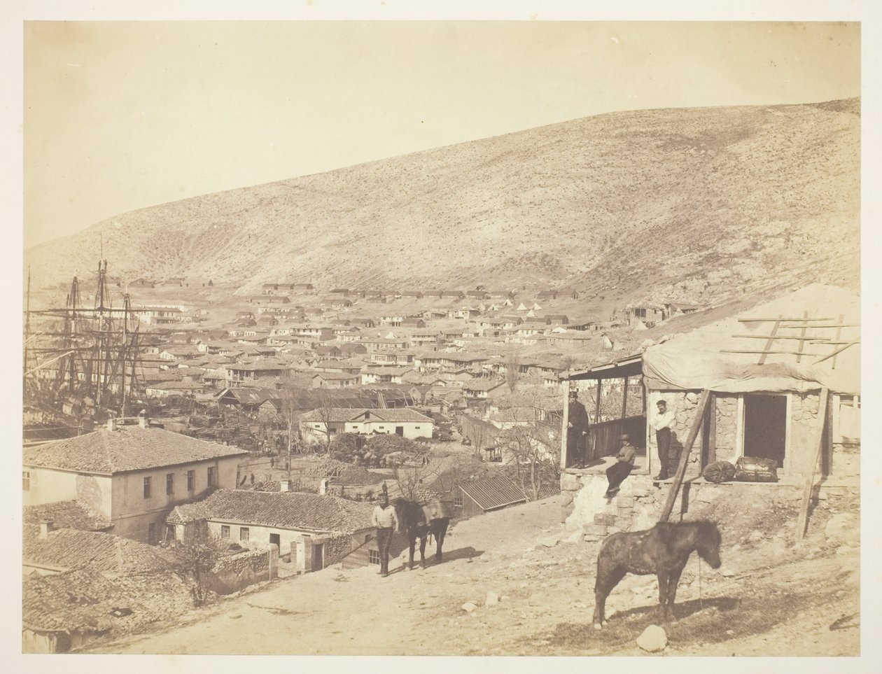 De Stad Balaklava door Roger Fenton