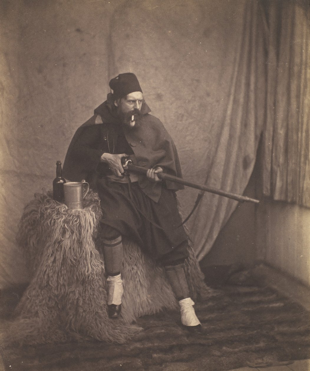 Zouaaf, 2e Divisie, 1855 door Roger Fenton