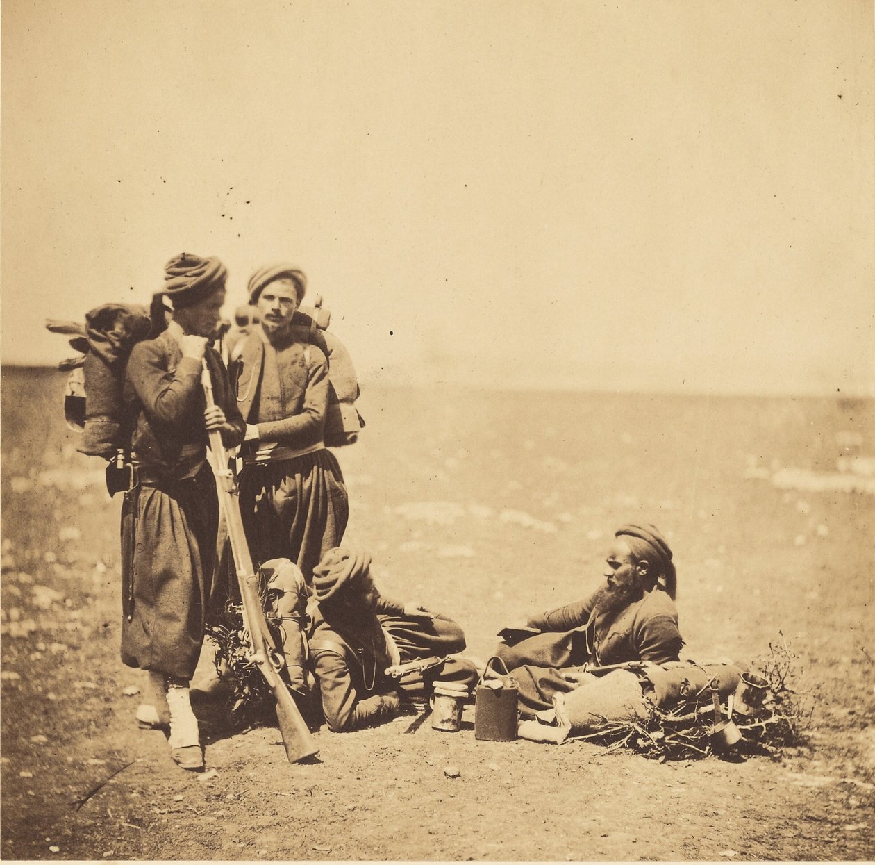 Zoeaven. door Roger Fenton
