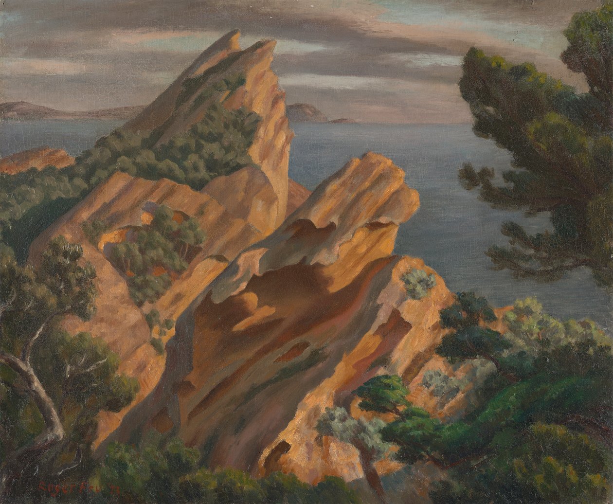 La Ciotat door Roger Fry