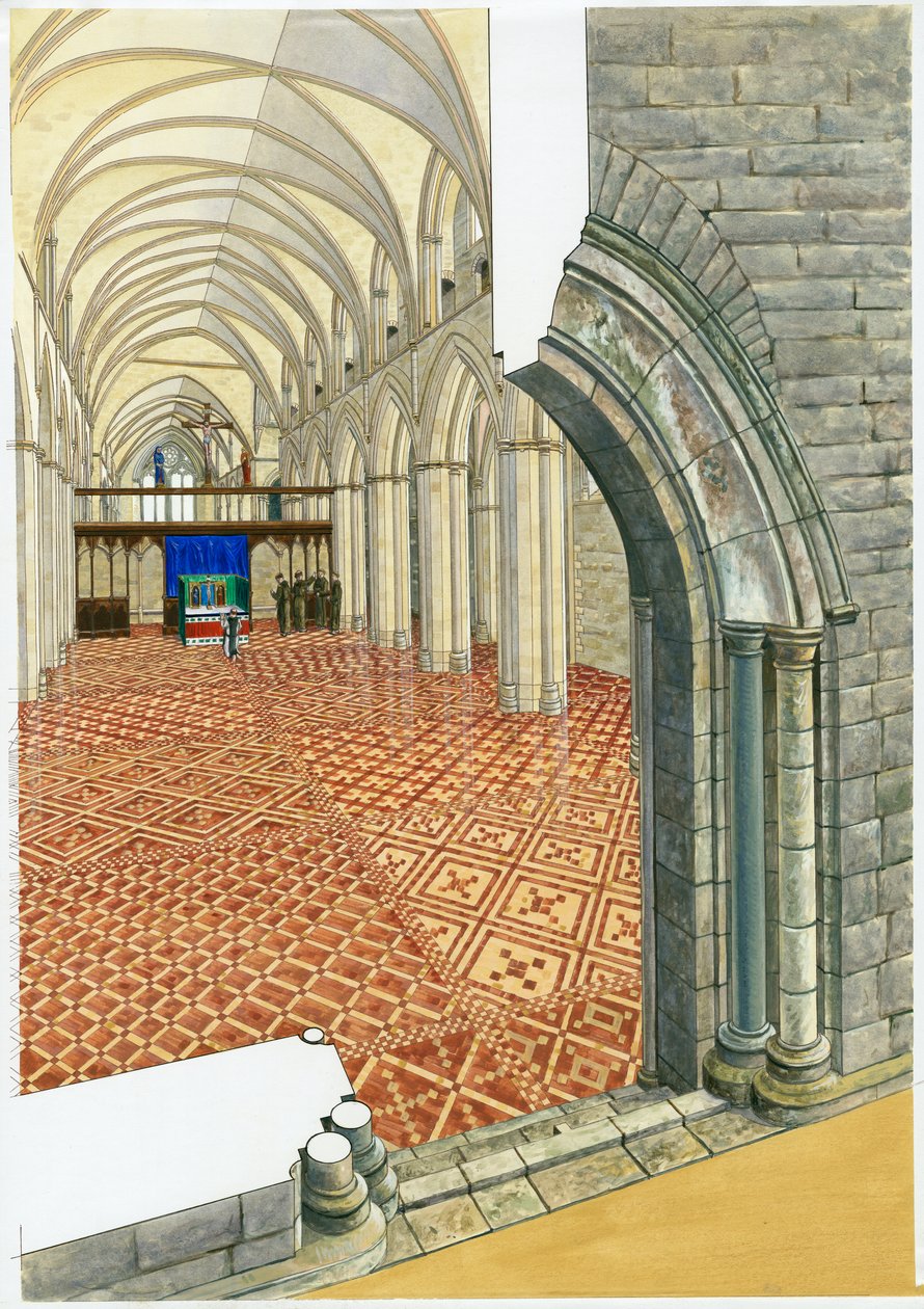 Netley Abbey door Roger Hutchins