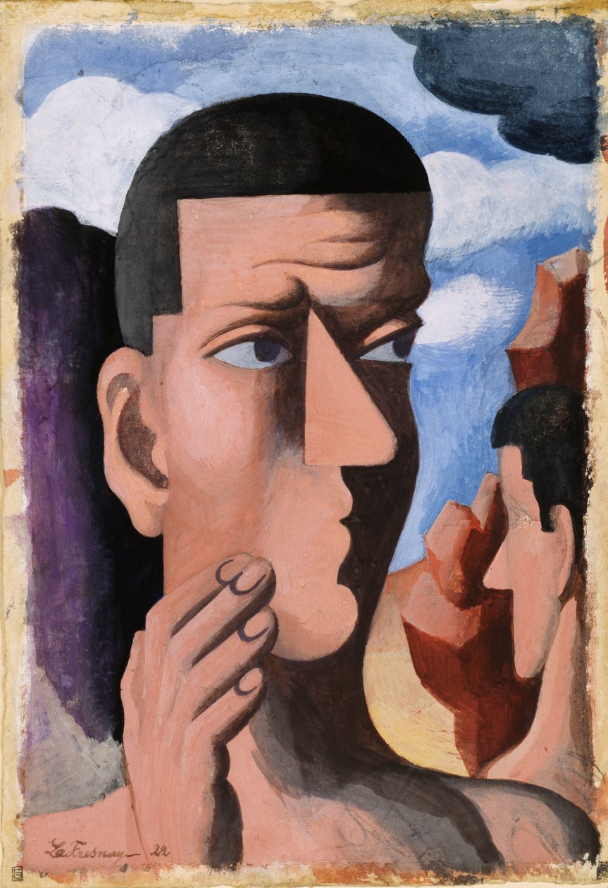 Castor en Pollux, 1922 door Roger de La Fresnaye
