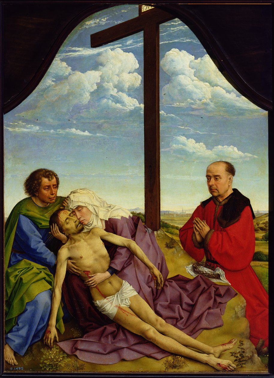 Pieta, 1450 door Rogier van der Weyden