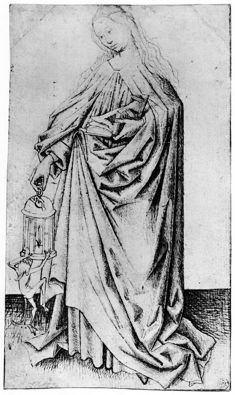 Schets van een heilige, 1913 door Rogier van der Weyden