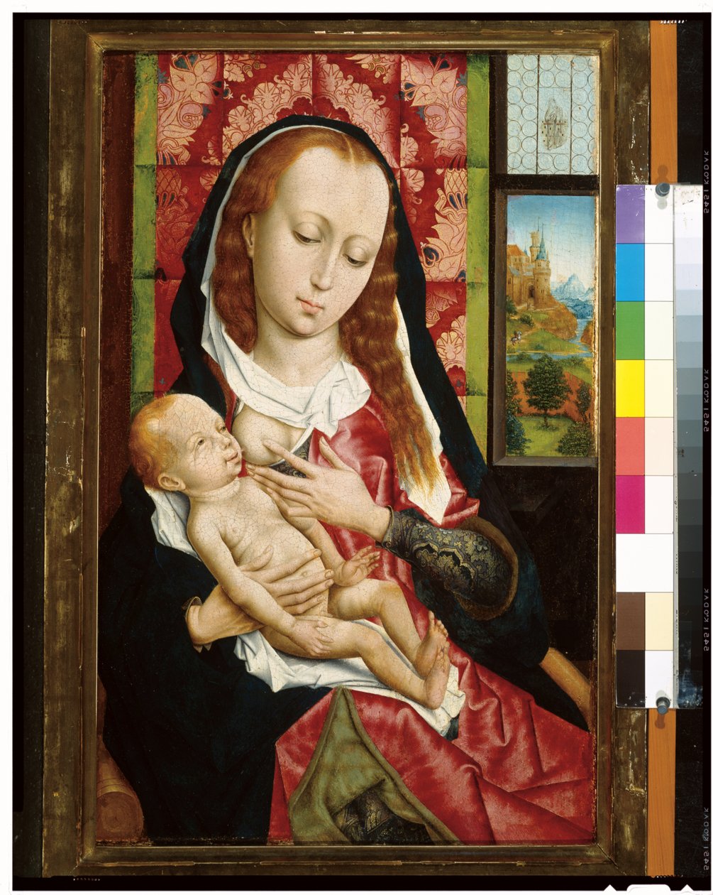 De Maagd en het Kind, ca. 1480 door Rogier van der Weyden