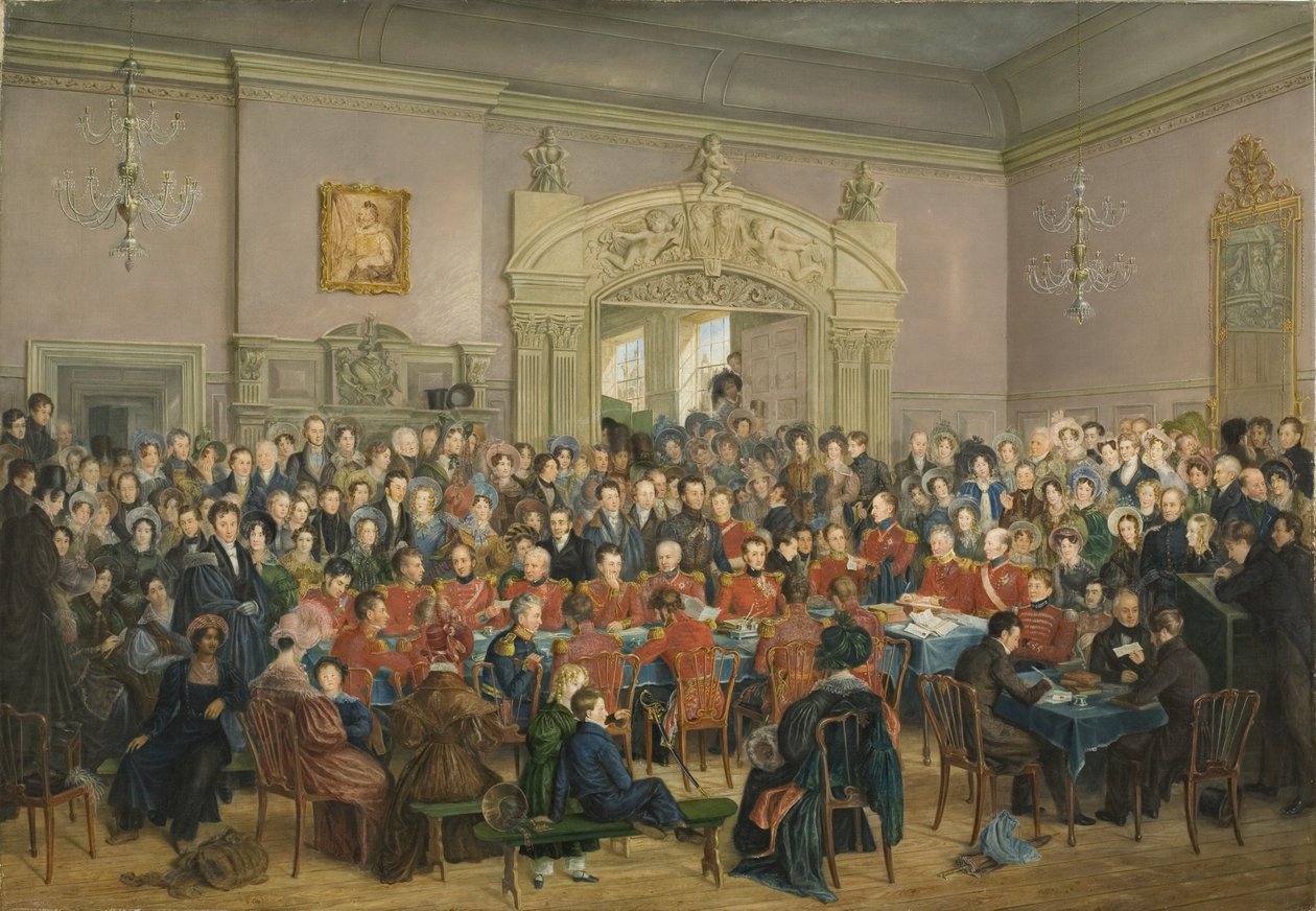 Het Proces van Kolonel Brereton, 1834 door Rolinda Sharples