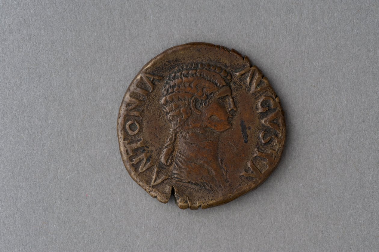 As munt van Antonia (brons) door Roman