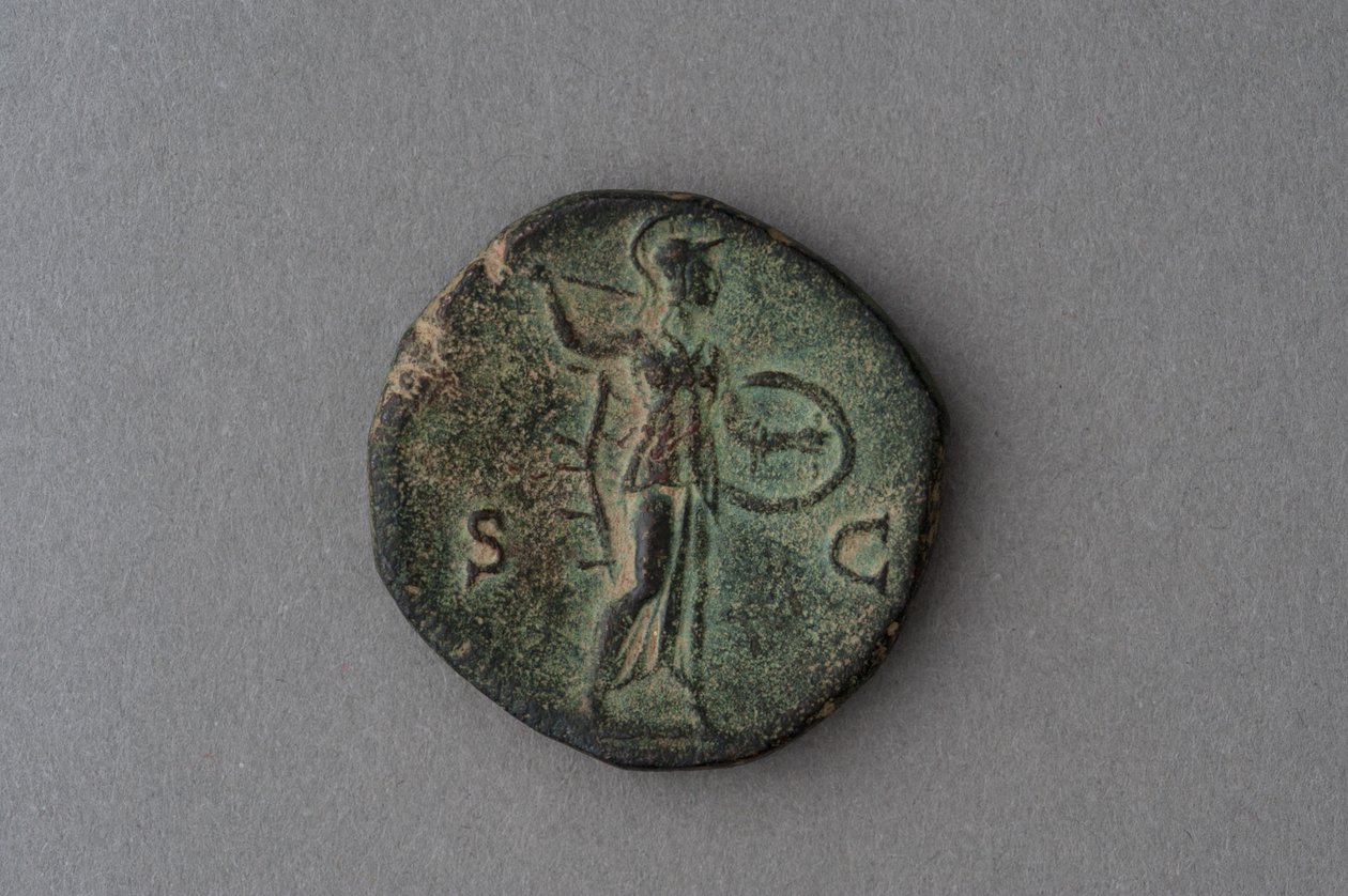 As munt van Marcus Aurelius door Roman