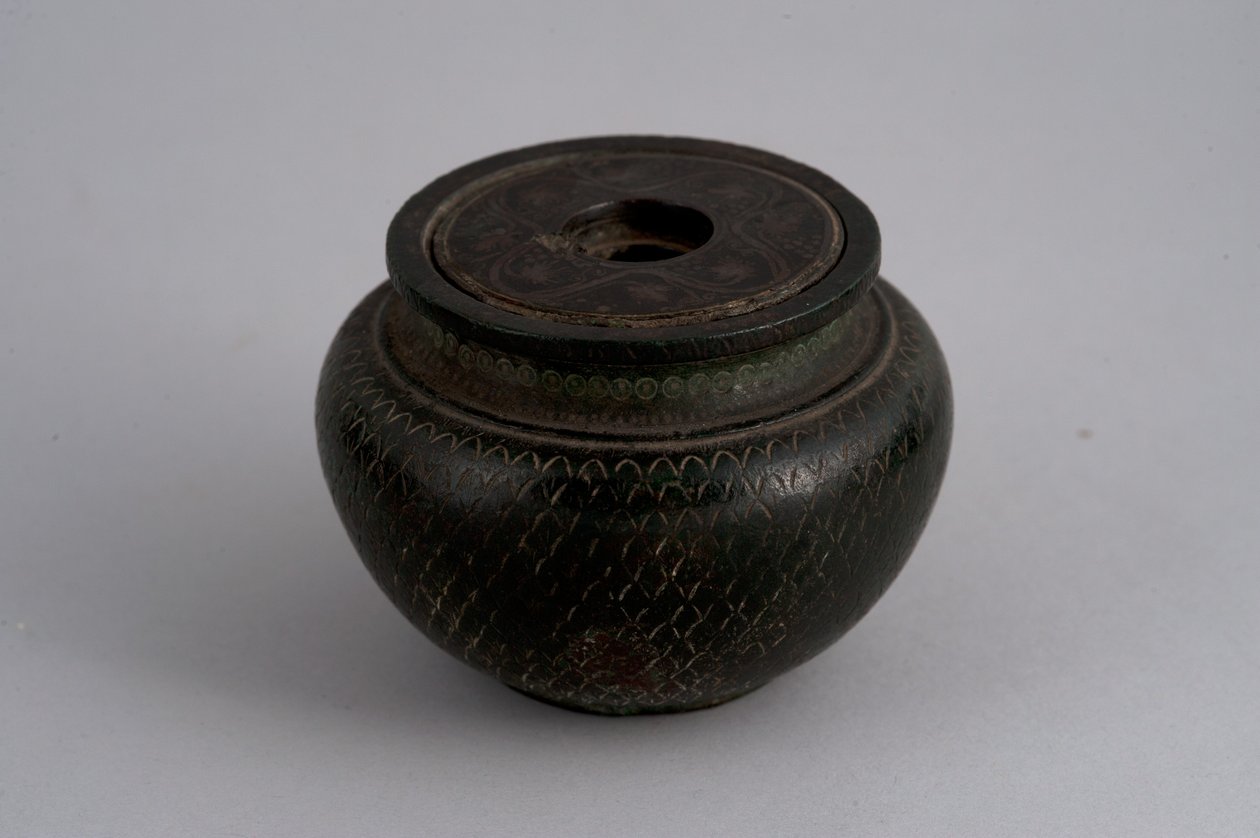 Inktpot (brons) door Roman