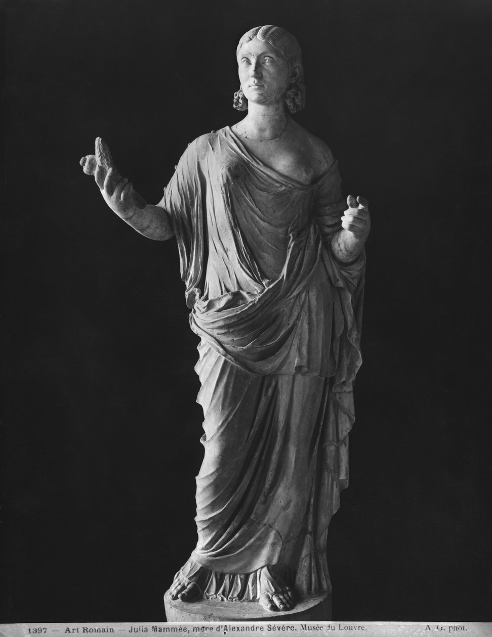 Julia Mamaea (180-235 AD) moeder van keizer Severus Alexander (205-235 AD) c.230 door Roman