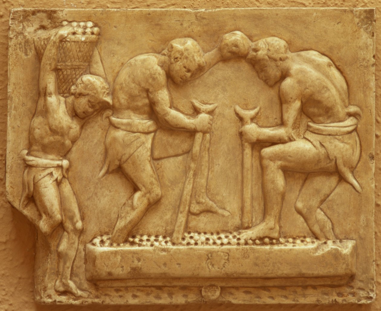 Druiven Persen door Roman