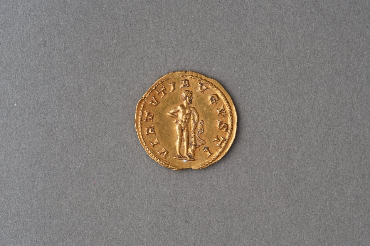 Quinarius van Gordianus III (goud) door Roman