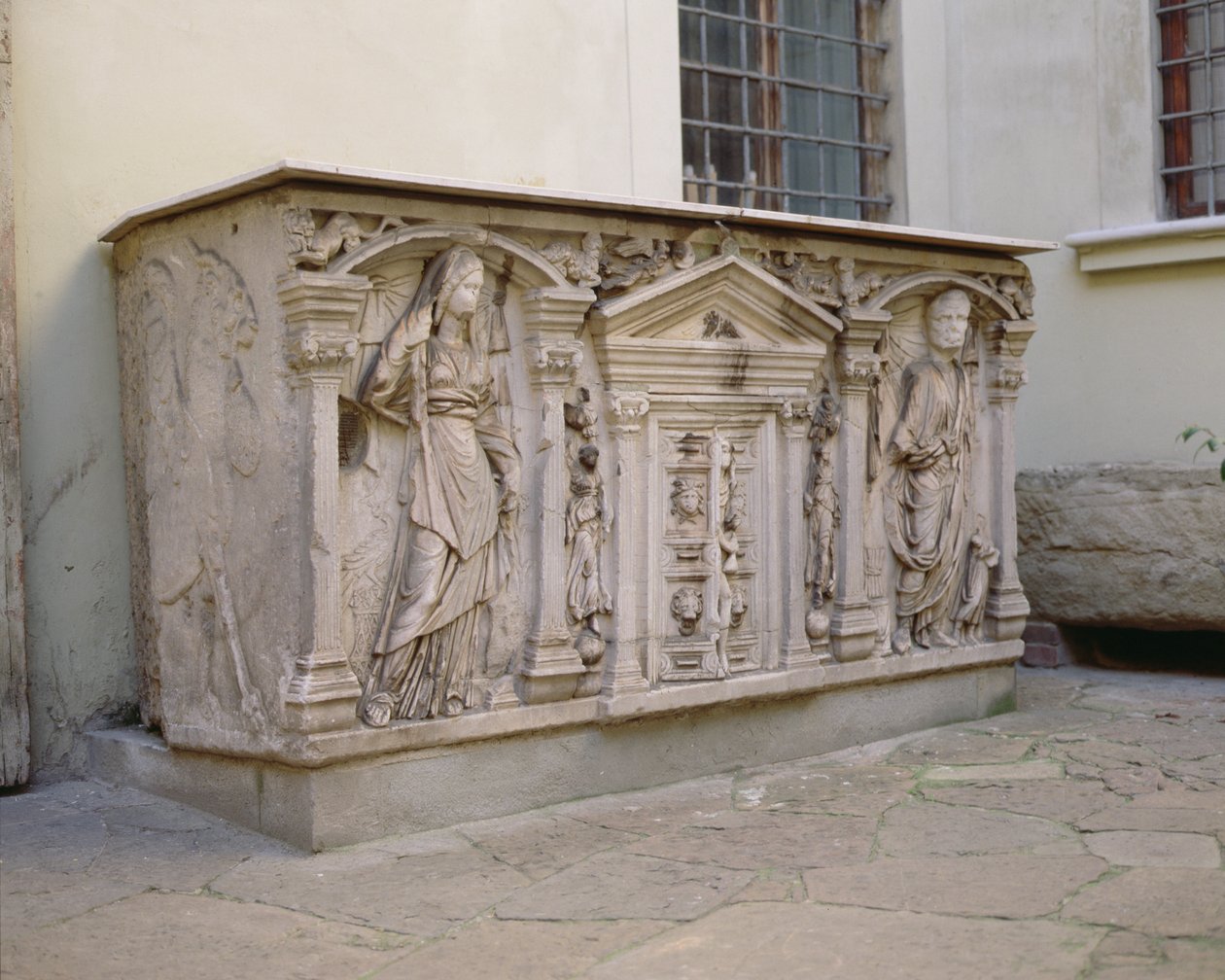 Romeinse sarcofaag door Roman