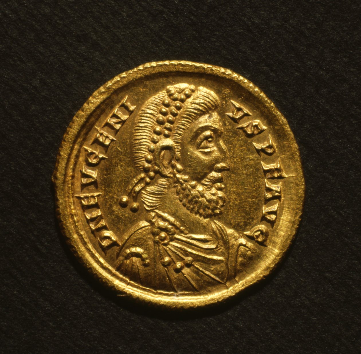 Solidus van Eugenius, 392-94 (goud) door Roman