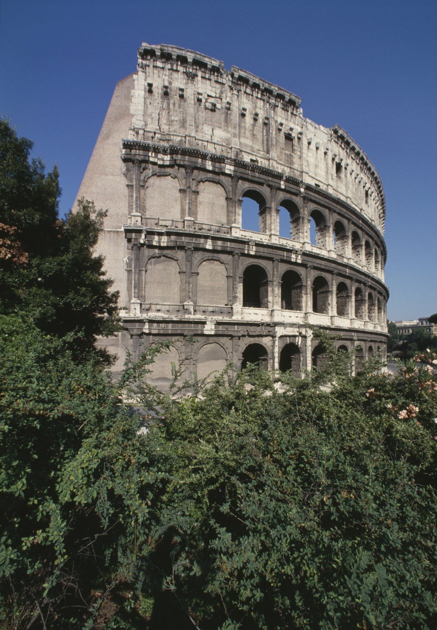 Het Colosseum, gebouwd 70-80 AD door Roman