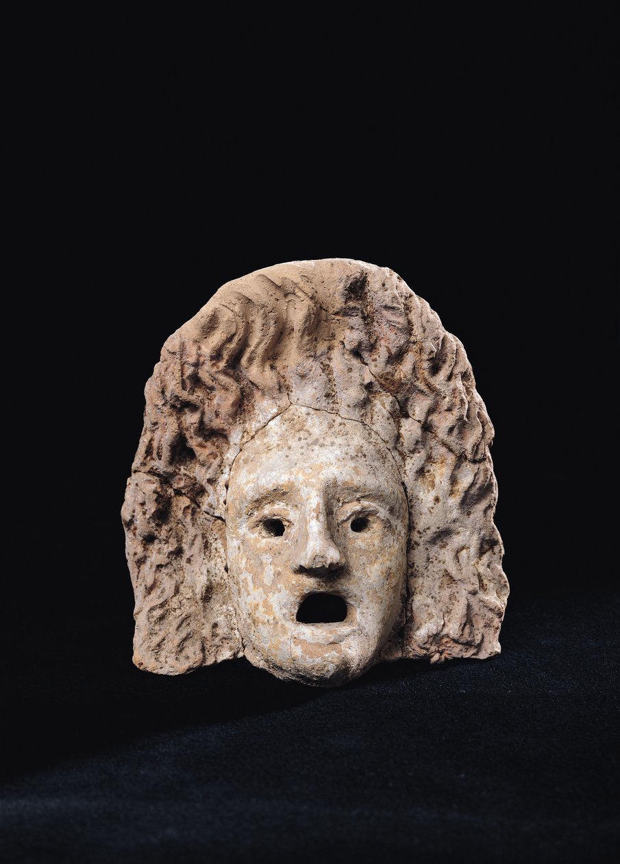 Tragisch masker door Roman
