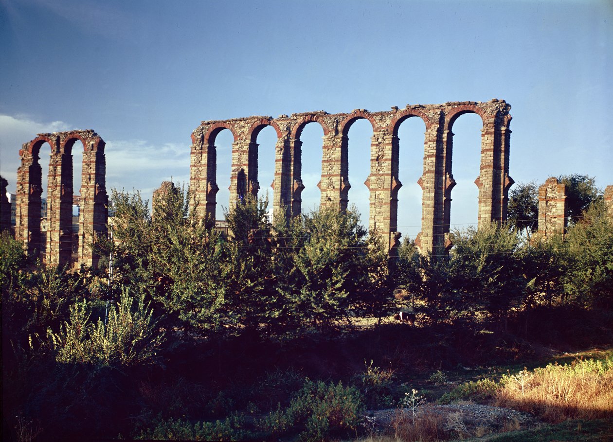 Uitzicht op het aquaduct 