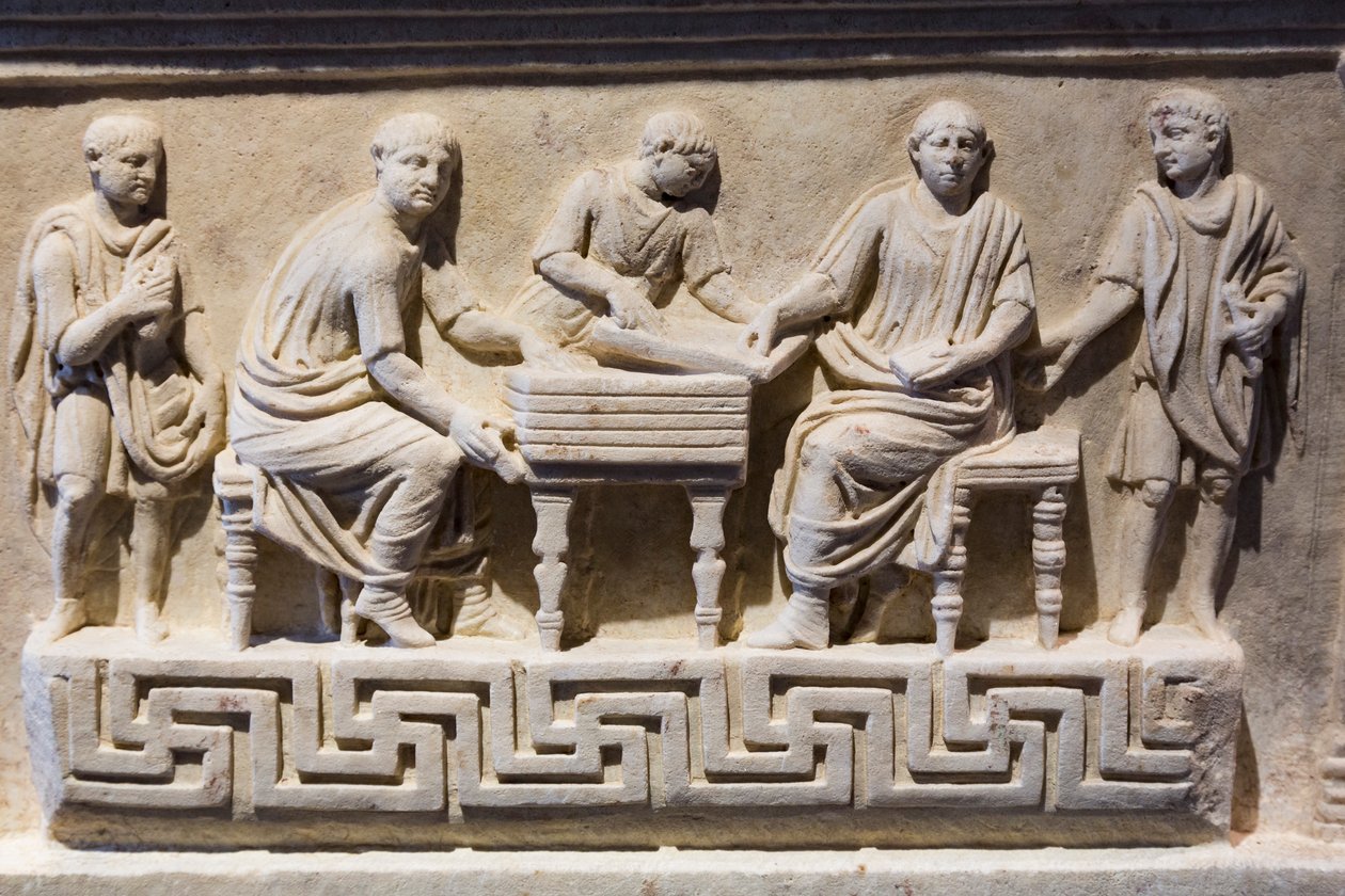 Altaar van de Schrijvers (marmer) door Roman