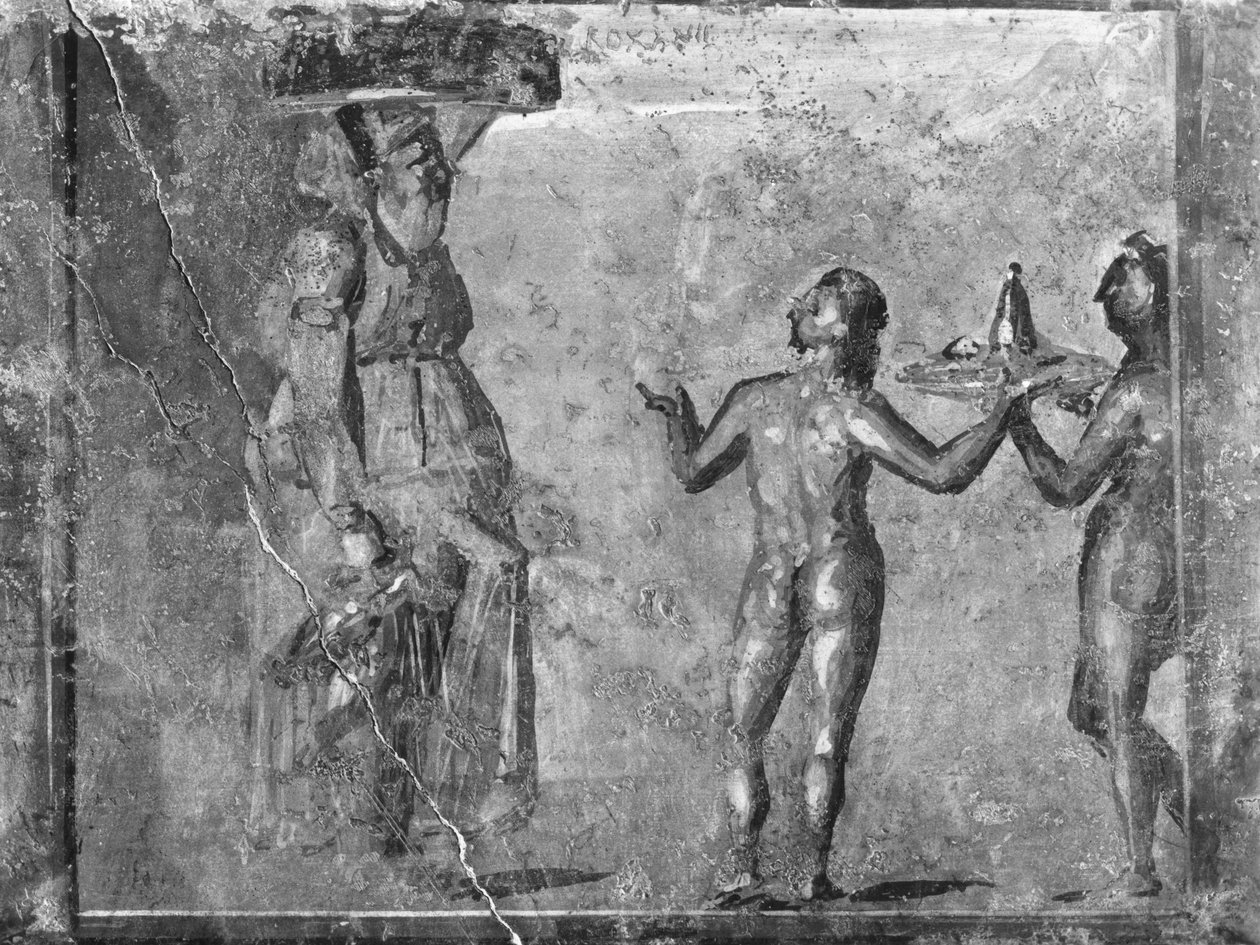 Bacchische scène door Roman