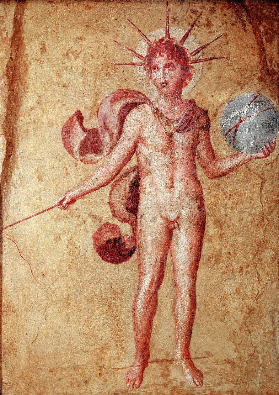 Helios (fresco) door Roman