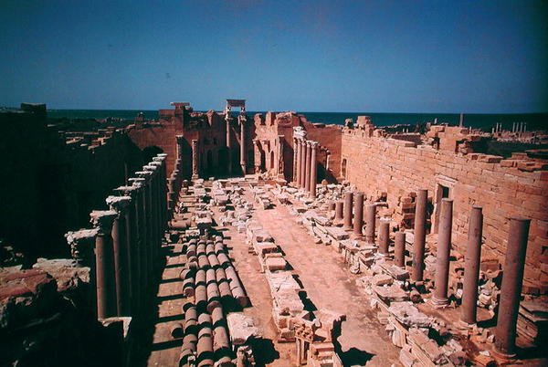 Leptis Magna, Labdah door Roman