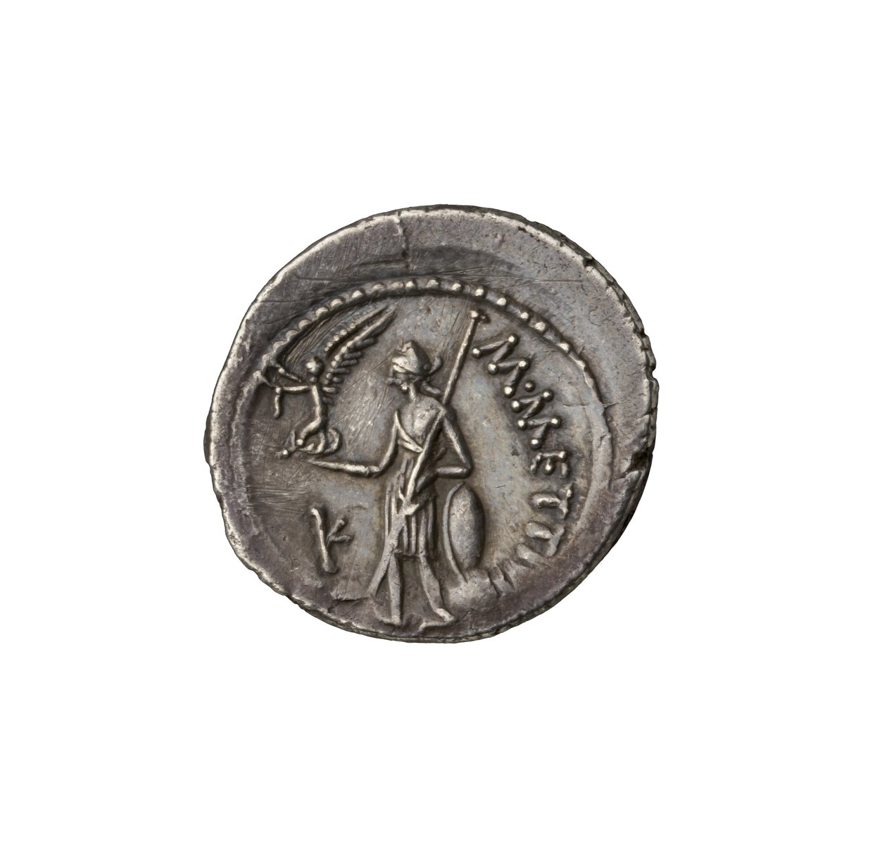 Romeinse republikeinse munt uit Rome, 44 v.Chr. door Roman