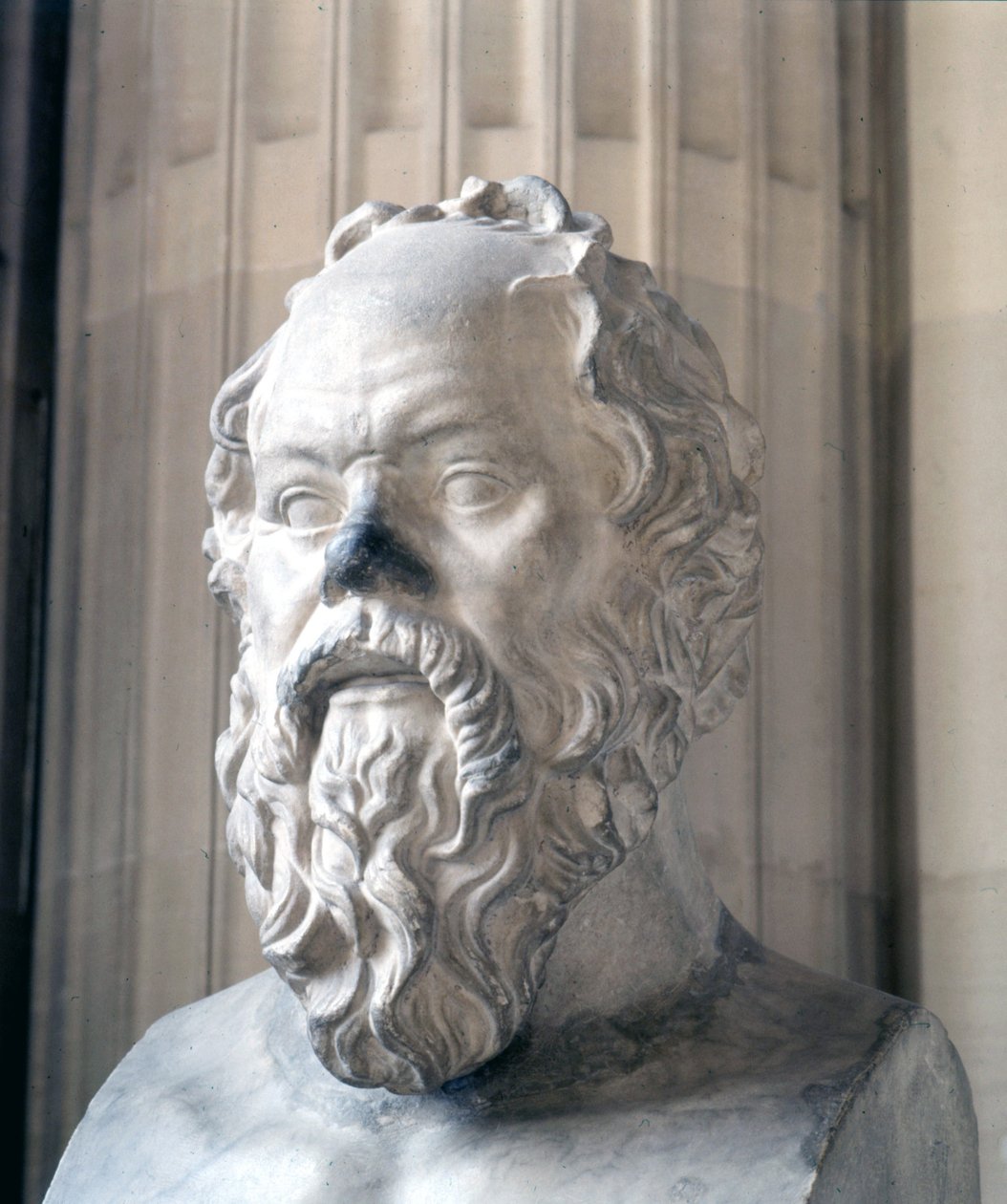Socrates, Louvre Museum door Roman