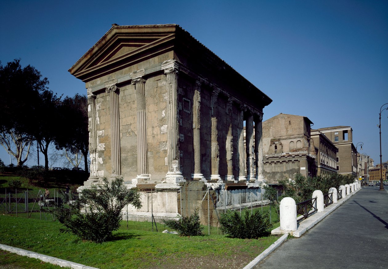 Tempel van Fortuna Virilis, 2e eeuw v.Chr. door Roman